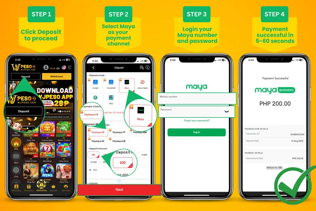 PHJili Casino deposit Thru Paymaya